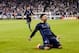 Mar 12, 2016; Kansas City, KS, USA; Sporting Kansas City forward Dom Dwyer (14) celebrates after scoring a goal in the first half against the Vancouver Whitecaps at Children's Mercy Park. Mandatory Credit: Gary Rohman/MLS/USA TODAY Sports