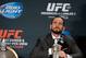 LAS VEGAS, NEVADA - DECEMBER 6: Phil 'CM Punk' Brooks speaks to the media during the UFC 181 post fight press conference inside the Mandalay Bay Events Center on December 6, 2014 in Las Vegas, Nevada. (Photo by Jeff Bottari/Zuffa LLC/Zuffa LLC via Getty