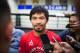 Pacquiao will face Bradley this weekend.