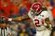 Derrick Henry set Alabama's single-season and career rushing records last season.