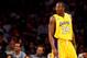LOS ANGELES - OCTOBER 21: Kobe Bryant #24 of the Los Angeles Lakers looks on during the game against the Los Angeles Clippers at Staples Center on October 21, 2007 in Los Angeles, California. NOTE TO USER: User expressly acknowledges and agrees that, by