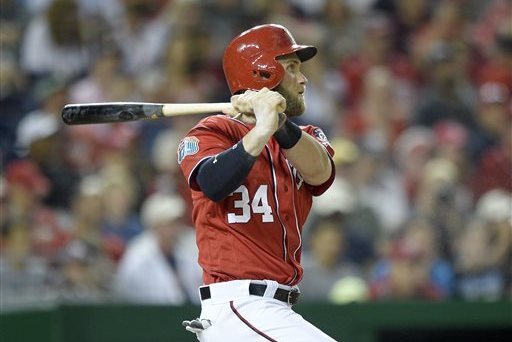 Bryce Harper is within striking distance of a home run milestone