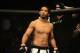 Feb 14, 2015; Broomfield, CO, USA; Benson Henderson (red) before the fight against Brandon Thatch (not pictured) in the welterweight bout at the UFC Fight Night at the 1stBANK Center. Mandatory Credit: Ron Chenoy-USA TODAY Sports