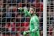 MANCHESTER, ENGLAND - APRIL 16: David de Gea of Manchester United during the Barclays Premier League match between Manchester United and Aston Villa at Old Trafford on April 16, 2016 in Manchester, England (Photo by James Baylis - AMA/Getty Images)