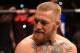 LAS VEGAS, NV - MARCH 05: Conor McGregor of Ireland prepares to face Nate Diaz in their welterweight bout during the UFC 196 event inside MGM Grand Garden Arena on March 5, 2016 in Las Vegas, Nevada. (Photo by Josh Hedges/Zuffa LLC/Zuffa LLC via Getty I