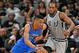 San Antonio may end up posing the last real threat to Oklahoma City's pursuit of a Finals berth.