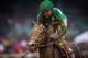 ARCADIA CA - APRIL 09: Kent Desormeaux smiles as he wins the Santa Anita Derby aboard # 2 Exaggerator at Santa Anita Park on April 9, 2016 in Arcadia, California. (Photo by Alex Evers/Eclipse Sportswire/Getty Images)