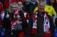 BIRMINGHAM, ENGLAND - APRIL 29: Supporters of Middlesbrough ahead of the Sky Bet Championship match between Birmingham City and Middlesbrough at St Andrews on April 29, 2016 in Birmingham, United Kingdom. (Photo by Michael Steele/Getty Images)