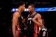 Hassan Whiteside, Chris Bosh and Tyler Johnson