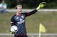 ALBERTVILLE - JULY 19: Goalkeeper of Mainz 05 Loris Karius in action during the friendly game between AS Saint-Etienne and FSV Mainz 05 at Stade Olympique on July 19, 2015 in Albertville, France. (Photo by Jean Catuffe/Getty Images)