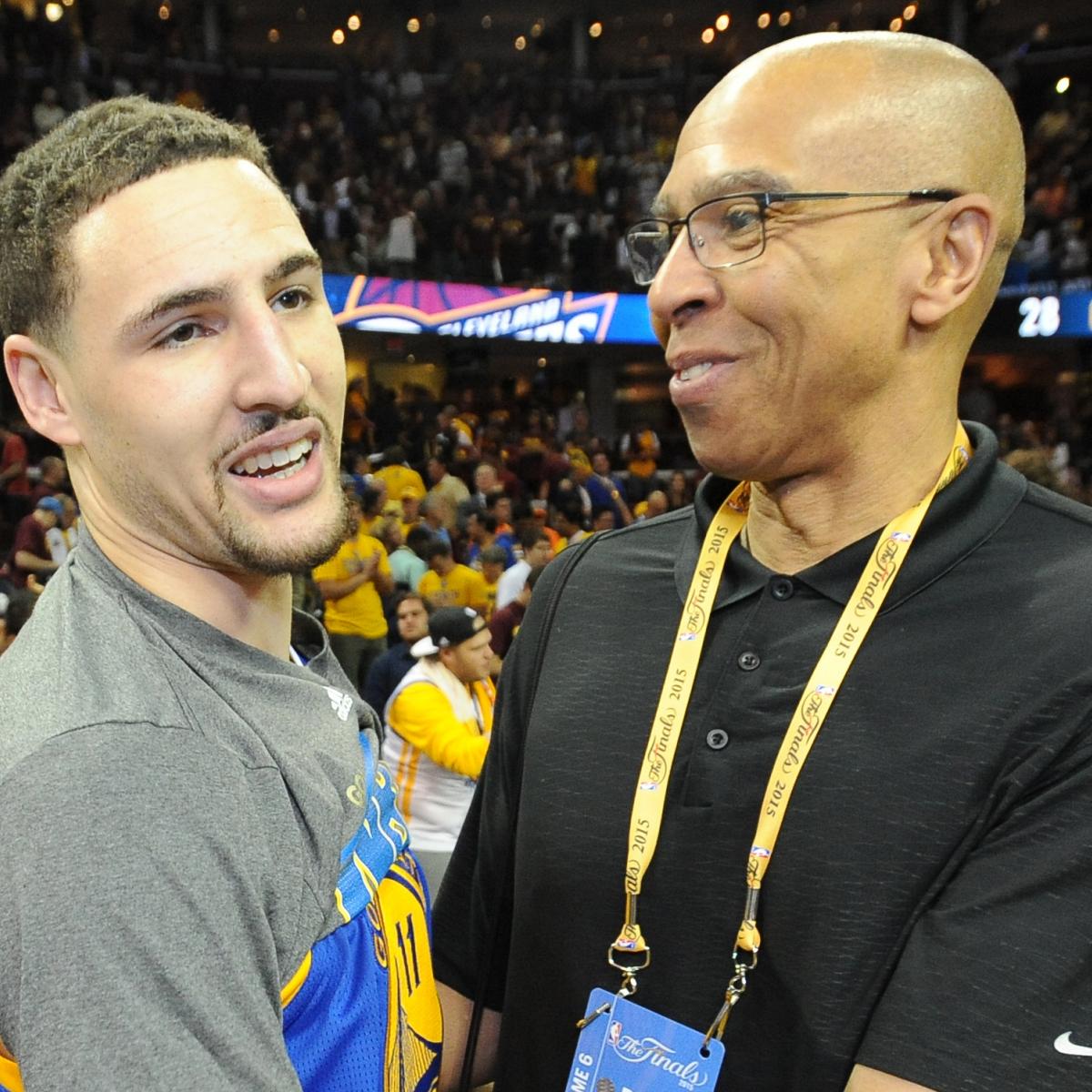 Klay Thompson's Dad Watched WWE Raw in Lieu of GSWOKC Game 7 News