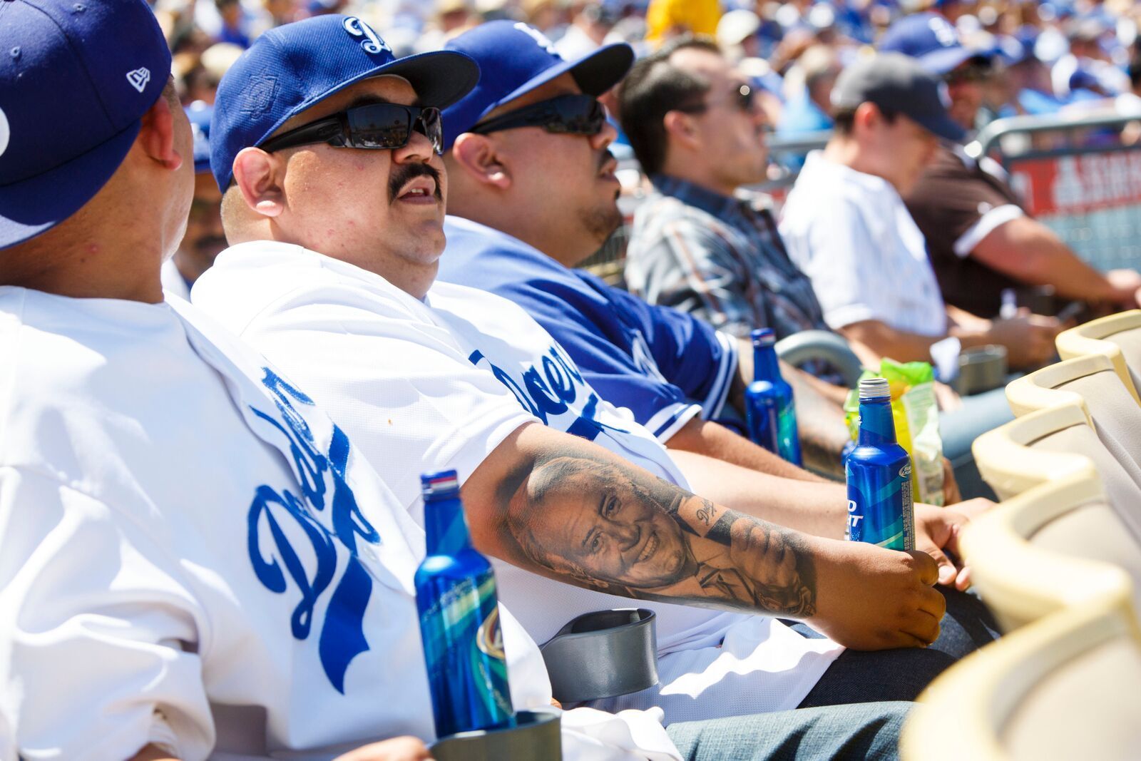 Men's Vin Scully Los Angeles Dodgers Roster Name & Number T-Shirt - Royal