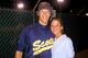 Kershaw with his then-high school girlfriend, and now wife, Ellen.
