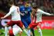 Poland's Lukasz Szukala (L) and Grzegorz Krychowiak vie for the ball with Iceland's Gylfi Sigurdsson (C) during the international friendly football match Poland vs Iceland on November 13, 2015 in Warsaw. AFP PHOTO / JANEK SKARZYNSKI (Photo credit s