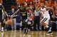 Dec 30, 2015; Charlottesville, VA, USA; Oakland Golden Grizzlies guard Kay Felder (20) steals the ball away from Virginia Cavaliers guard Devon Hall (0) during the first half at John Paul Jones Arena. Mandatory Credit: Amber Searls-USA TODAY Sports