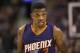 Nov 29, 2015; Toronto, Ontario, CAN; Phoenix Suns point guard Eric Bledsoe (2) during their game against the Toronto Raptors at Air Canada Centre. The Suns beat the Raptors 107-102. Mandatory Credit: Tom Szczerbowski-USA TODAY Sports