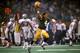Favre celebrated a Super Bowl win over the New England Patriots following the 1996 season.