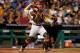 PITTSBURGH, PA - JUNE 21: Buster Posey #28 of the San Francisco Giants in action during the game against the Pittsburgh Pirates at PNC Park on June 21, 2016 in Pittsburgh, Pennsylvania. (Photo by Justin K. Aller/Getty Images)