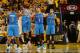 OAKLAND, CA - MAY 26: Russell Westbrook #0 of the Oklahoma City Thunder high fives teammates after a play against the Golden State Warriors during Game Five of the Western Conference Finals during the 2016 NBA Playoffs on May 26, 2016 at ORACLE Arena in O