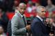 MANCHESTER, ENGLAND - SEPTEMBER 12: Thierry Henry and Graeme Souness working for Sky Sports Television during the Barclays Premier League match between Manchester United and Liverpool on September 12, 2015 in Manchester, United Kingdom. (Photo by Matthe
