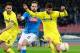 Musacchio dispossesses Napoli's Gonzalo Higuain in Europa League action.