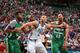 Jaylen Brown (left), Ben Simmons (center) and James Young.