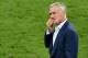 TOPSHOT - France's coach Didier Deschamps reacts after the Euro 2016 final football match between Portugal and France at the Stade de France in Saint-Denis, north of Paris, on July 10, 2016. / AFP / PHILIPPE LOPEZ (Photo credit should read PHILIPPE