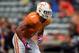 KNOXVILLE, TN - OCTOBER 11: Jalen Hurd #1 of the Tennessee Volunteers participates in warmups prior to a game against the Chattanooga Mocs at Neyland Stadium on October 11, 2014 in Knoxville, Tennessee. Tennessee won the game 45-10. (Photo by Stacy Reve