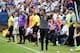 Conte on the touchline during Saturday's clash.