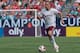 Bayern Munich's Franck Ribery runs with the ball during an International Champions Cup match against Inter Milan in Chatrlotte, North Carolina, on July 30, 2016. / AFP / NICHOLAS KAMM (Photo credit should read NICHOLAS KAMM/AFP/Getty Images)