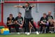 VELDEN, AUSTRIA - JULY 20: Head coach Antonio Conte (C) of Chelsea reacts during the international friendly match between WAC RZ Pellets and Chelsea F.C. at Worthersee Stadion on July 20, 2016 in Velden, Austria. (Photo by Srdjan Stevanovic/Getty Images)