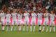CHICAGO, IL - JULY 27: Members of A.C. Milan watch a teammate shoot a penalty kick against FC Bayern Munich during a friendly match in the International Champions Cup 2016 at Soldier Field on July 27, 2016 in Chicago, Illinois. A.C. Milan defeated Bayern