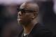 TORONTO, ON - MAY 23: Former NFL player Terrell Owens before the start of the Toronto Raptors game against the Cleveland Cavaliers in Game Four of the Eastern Conference Finals during the 2016 NBA Playoffs at the Air Canada Centre on May 23, 2016 in Toron
