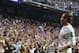 Real Madrid's Welsh forward Gareth Bale celebrates a goal during the UEFA Champions League semi-final second leg football match Real Madrid CF vs Manchester City FC at the Santiago Bernabeu stadium in Madrid, on May 4, 2016. / AFP / PAUL ELLIS (Pho
