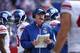 ORCHARD PARK, NY - OCTOBER 04: Head Coach Tom Coughlin of the New York Giants watches the game against the Buffalo Bills during the first half at Ralph Wilson Stadium on October 4, 2015 in Orchard Park, New York. (Photo by Tom Szczerbowski/Getty Images)