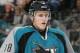 SAN JOSE, CA - OCTOBER 21: Matt Carle #18 of the San Jose Sharks looks on during a game against the Minnesota Wild on October 21, 2006 at the HP Pavilion in San Jose, California. The Wild won the game 3-1. (Photo by Don Smith/Getty Images)