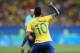 BRASILIA, BRAZIL - AUGUST 07: Neymar Jr #10 Brasil during the men's soccer match bewtween Brazil and Iraq at Mane Garrincha Stadium during the Rio 2016 Olympic Games on August 7, 2016 in Brasilia, Brazil. (Photo by Celso Junior/Getty Images)