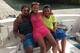 Rougned (left) with his sister Isabel Cristina and younger brother Rougned Jose