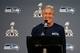 CHANDLER, AZ - JANUARY 28: Head coach Pete Carroll of the Seattle Seahawks speaks during a Super Bowl XLIX media availability at the Arizona Grand Hotel on January 28, 2015 in Chandler, Arizona. (Photo by Christian Petersen/Getty Images)