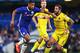 LONDON, ENGLAND - AUGUST 23: Ruben Loftus-Cheek of Chelsea is closed down by Peter Hartley of Bristol Rovers during the EFL Cup second round match between Chelsea and Bristol Rovers at Stamford Bridge on August 23, 2016 in London, England. (Photo by Mich