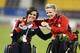 Vervoort, right, won gold in both the 100-metre and 200-metre T52 sprints at the 2015 World Championships in Doha, Qatar.
