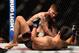 LAS VEGAS, NV - AUGUST 20: Cody Garbrandt fights Takeya Mizugaki of Japan in their bantamweight bout during the UFC 202 event at T-Mobile Arena on August 20, 2016 in Las Vegas, Nevada. (Photo by Jeff Bottari/Zuffa LLC/Zuffa LLC via Getty Images)