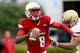 LOUISVILLE, KY - OCTOBER 24: Lamar
Jackson #8 of the Louisville Cardinals runs with the ball against the Boston College Eagles at Papa John's Cardinal Stadium on October 24, 2015 in Louisville, Kentucky. (Photo by Andy Lyons/Getty Images)