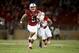 PALO ALTO, CA - SEPTEMBER 02: Christian McCaffrey #5 of the Stanford Cardinal runs in for a touchdown against the Kansas State Wildcats at Stanford Stadium on September 2, 2016 in Palo Alto, California. (Photo by Ezra Shaw/Getty Images)
