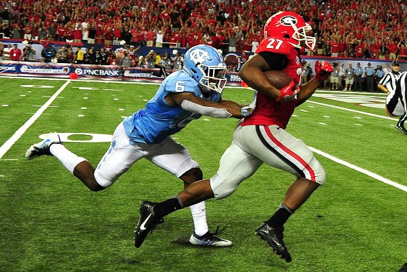 UGA uses Nick Chubb in diverse ways in rout of Mississippi State
