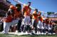 DENVER, CO - SEPTEMBER 18: Inside linebacker Brandon Marshall #54 of the Denver Broncos takes a knee during the National Anthem before the game against the Indianapolis Colts at Sports Authority Field Field at Mile High on September 18, 2016 in Denver, C