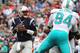 FOXBORO, MA - SEPTEMBER 18: Jacoby Brissett #7 of the New England Patriots looks to pass the ball during the second half against the Miami Dolphins at Gillette Stadium on September 18, 2016 in Foxboro, Massachusetts. (Photo by Jim Rogash/Getty Images)
