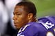 ARLINGTON, TX - AUGUST 16: Ray Rice #27 of the Baltimore Ravens sits on the bench against the Dallas Cowboys in the first half of their preseason game at AT&T Stadium on August 16, 2014 in Arlington, Texas. (Photo by Ronald Martinez/Getty Images)