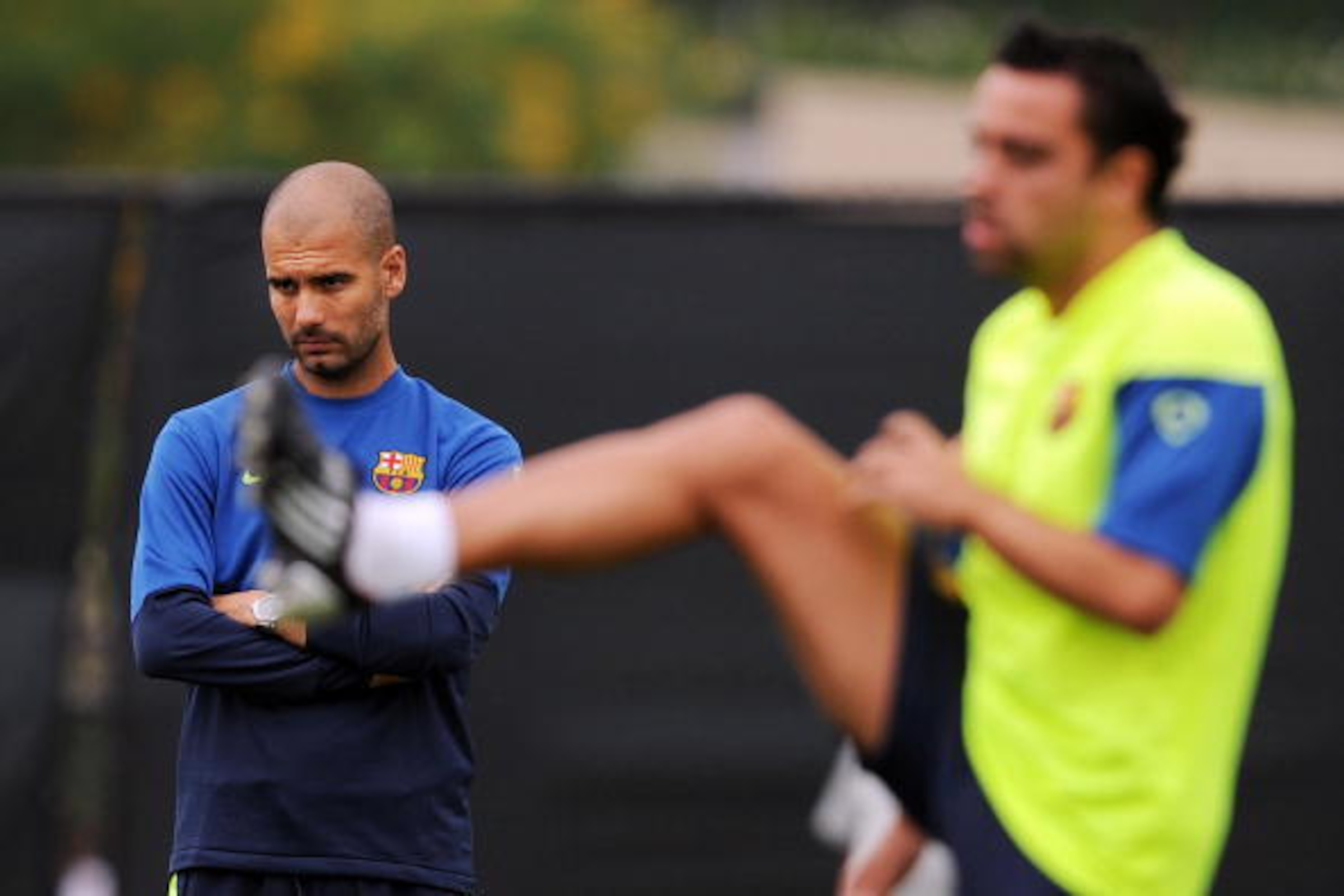 Xavi Says Pep Guardiola Can Win 3 Or 4 Trophies At Manchester