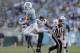 CHAPEL HILL, NC - SEPTEMBER 24: Ryan Switzer #3 of the North Carolina Tar Heels makes a catch against the Pittsburgh Panthers during their game at Kenan Stadium on September 24, 2016 in Chapel Hill, North Carolina. (Photo by Streeter Lecka/Getty Images)
